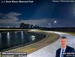 J J Book Wilson Memorial Park, the latest addition to Princeton, TX array of outdoor spaces.