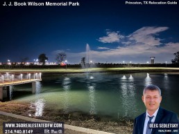 J J Book Wilson Memorial Park, the latest addition to Princeton, TX array of outdoor spaces.