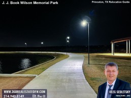 J J Book Wilson Memorial Park, the latest addition to Princeton, TX array of outdoor spaces.