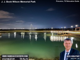 J J Book Wilson Memorial Park, the latest addition to Princeton, TX array of outdoor spaces.