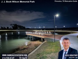 J J Book Wilson Memorial Park, the latest addition to Princeton, TX array of outdoor spaces.