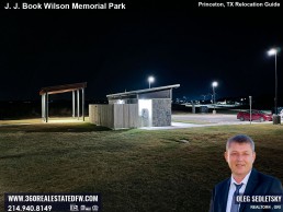 J J Book Wilson Memorial Park, the latest addition to Princeton, TX array of outdoor spaces.