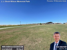 J J Book Wilson Memorial Park, the latest addition to Princeton, TX array of outdoor spaces.