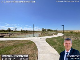 J J Book Wilson Memorial Park, the latest addition to Princeton, TX array of outdoor spaces.