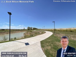 J J Book Wilson Memorial Park, the latest addition to Princeton, TX array of outdoor spaces.