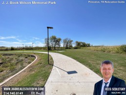 J J Book Wilson Memorial Park, the latest addition to Princeton, TX array of outdoor spaces.