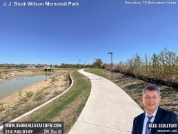 J J Book Wilson Memorial Park, the latest addition to Princeton, TX array of outdoor spaces.