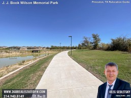 J J Book Wilson Memorial Park, the latest addition to Princeton, TX array of outdoor spaces.