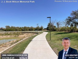 J J Book Wilson Memorial Park, the latest addition to Princeton, TX array of outdoor spaces.