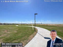 J J Book Wilson Memorial Park, the latest addition to Princeton, TX array of outdoor spaces.