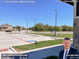 J J Book Wilson Memorial Park, the latest addition to Princeton, TX array of outdoor spaces.