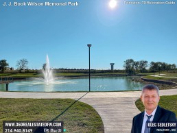 J J Book Wilson Memorial Park, the latest addition to Princeton, TX array of outdoor spaces.