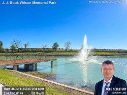 J J Book Wilson Memorial Park, the latest addition to Princeton, TX array of outdoor spaces.