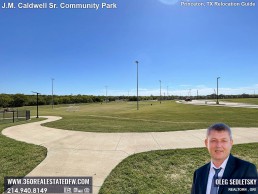 J.M. Caldwell Sr. Community Park, a place rich in history and offers a range of amenities designed for both leisure and adventure.