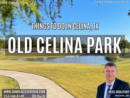 Old Celina Park is a vast 67-acre haven for nature enthusiasts and sports lovers. Featuring Baseball Fields, Playground, Fishing Pond, Walking Trails and more.