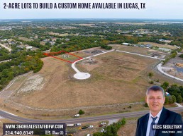 2-Acre Lots available to build a Custom Home in Lucas, TX. Realtor in Lucas, TX - Oleg Sedletsky Realtor
