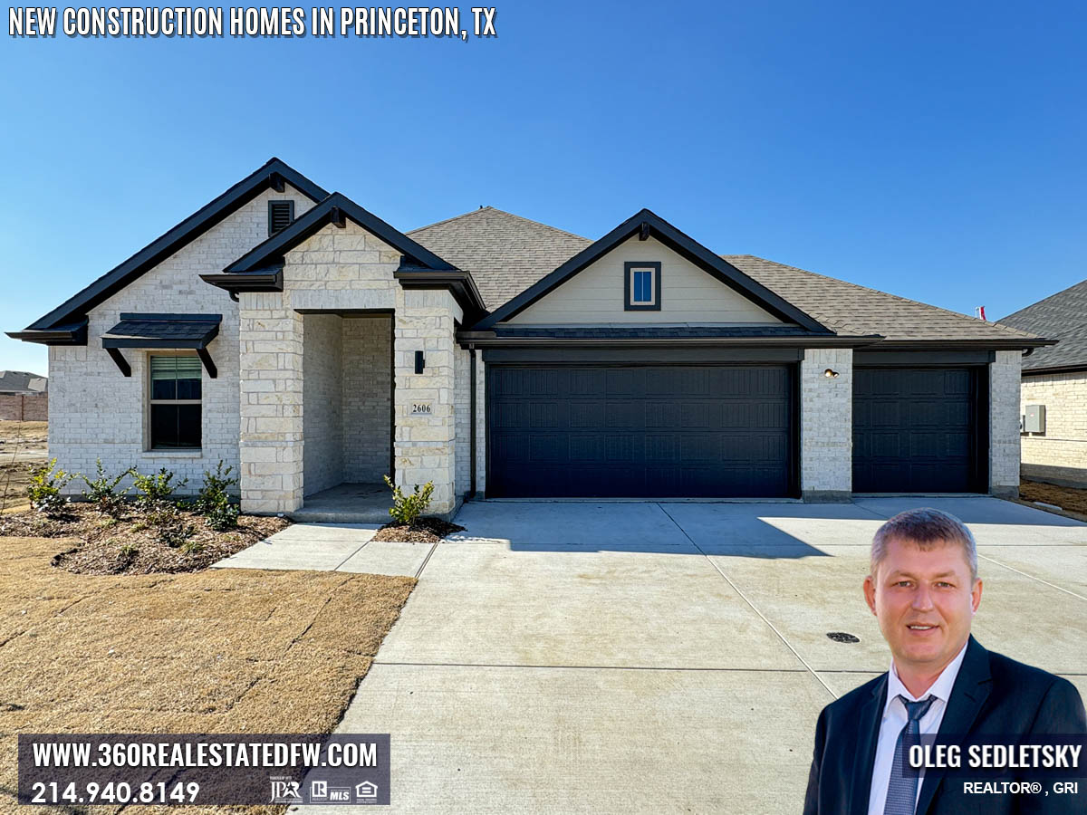 New Construction Home in Princeton, TX available to buy or build.