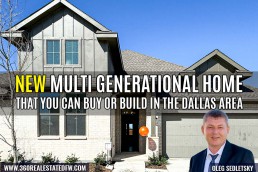 Multigenerational Living in Dallas | Discover This 1 Story, New Construction Multigenerational Home available in the Dallas area.