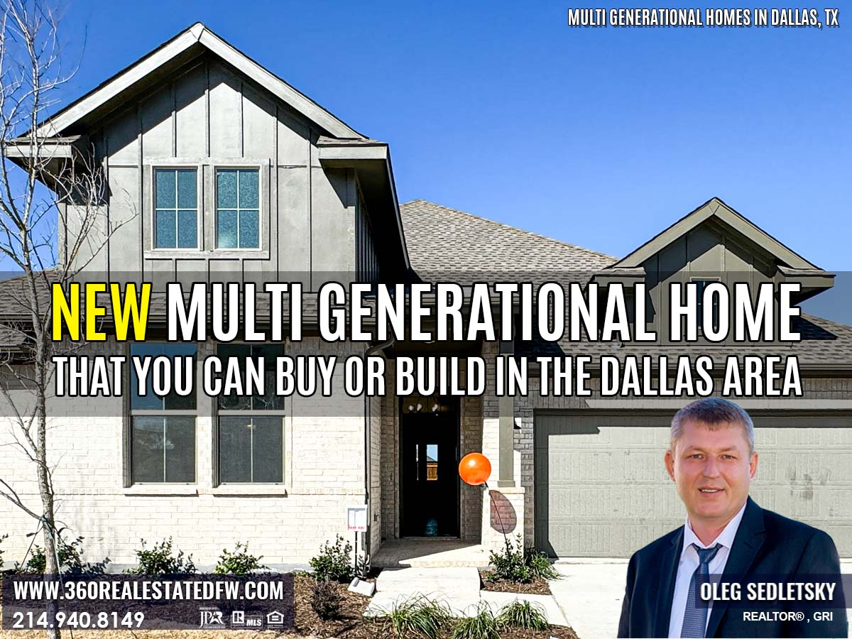 Multigenerational Living in Dallas | Discover This 1 Story, New Construction Multigenerational Home available in the Dallas area.