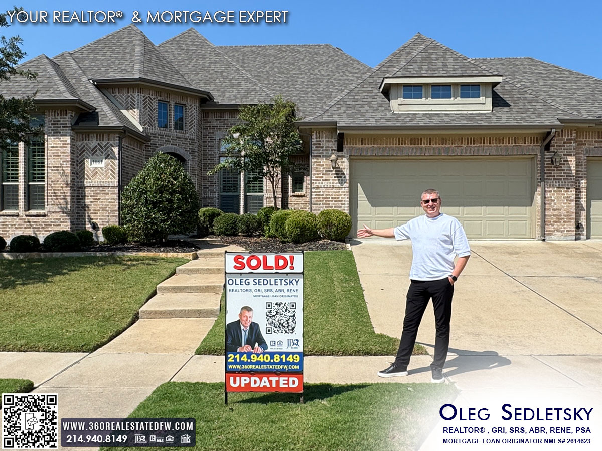 Oleg Sedletsky, a distinguished Realtor in Dallas-Fort Worth, holds numerous real estate designations and certifications, showcasing his commitment to excellence and expertise in the field.