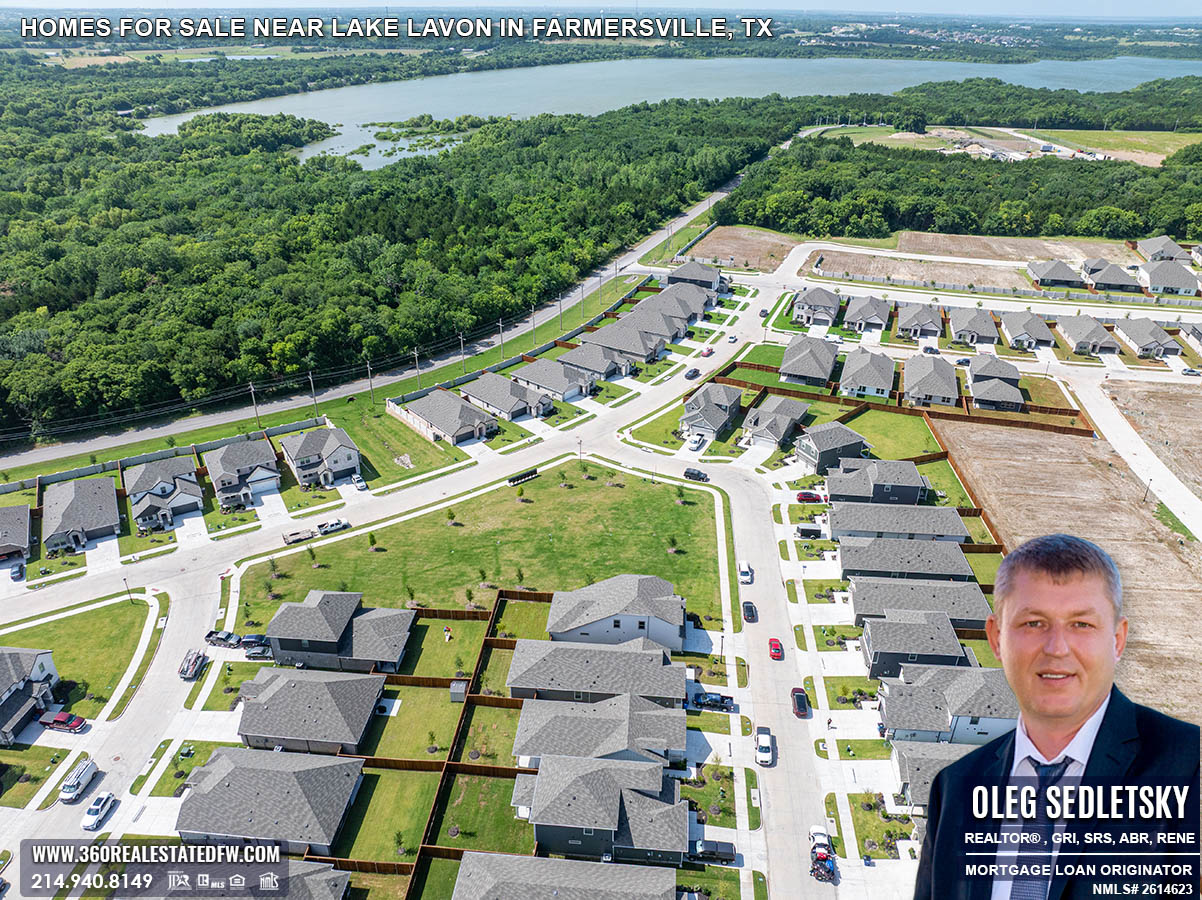 Homes for Sale Near Lake Lavon in Farmersville, TX