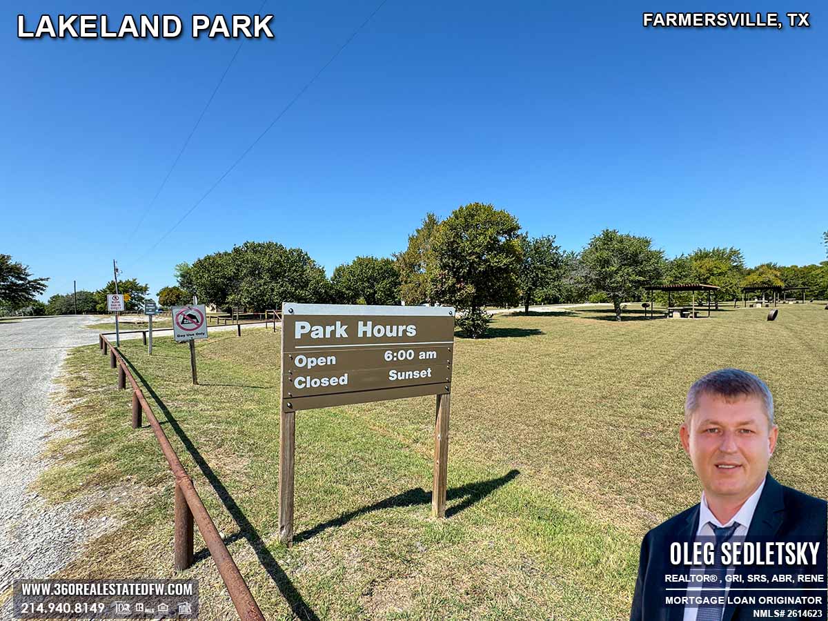 Lakeland Park in Farmersville, TX