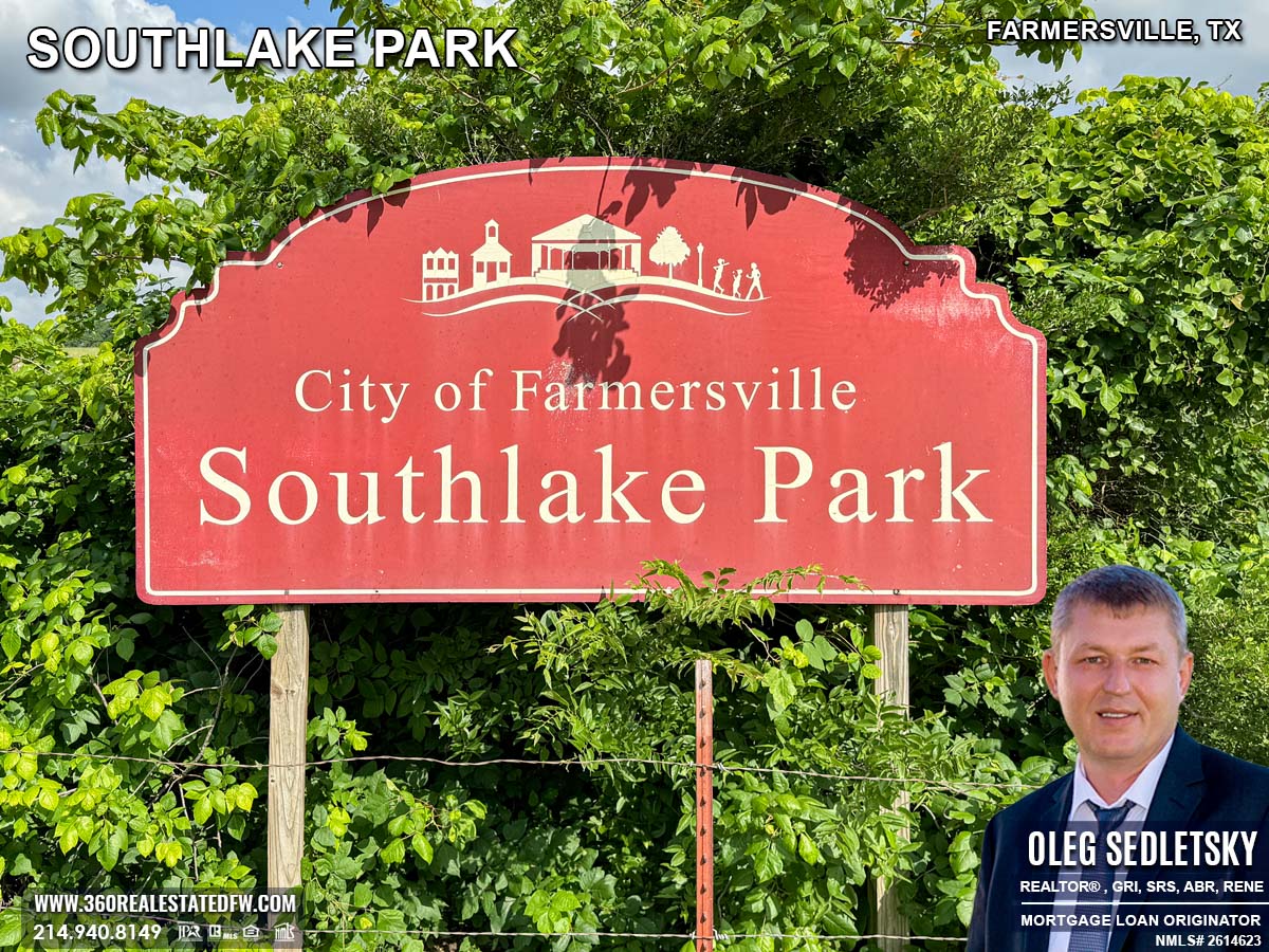 Southlake Park In Farmersville, Texas