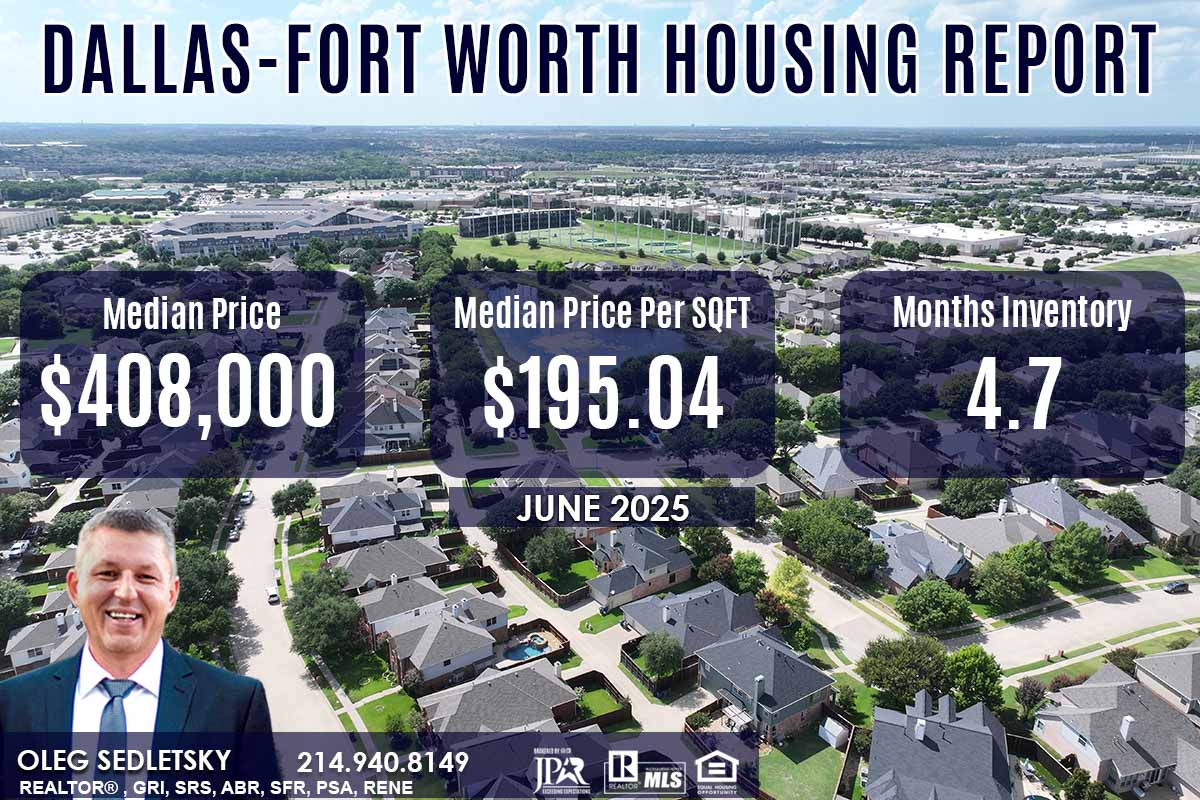 Dallas-Fort Worth Housing Market – Collin County Housing Market: Prices, Trends | June 2025