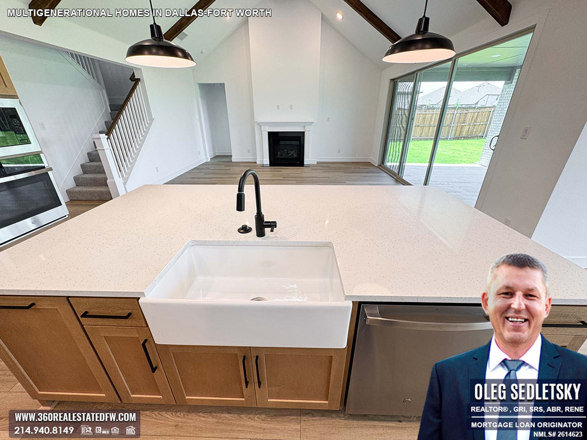 A one-of-a-kind next-gen new construction home available for sale in the Dallas area! Built for modern multigenerational living, it blends style with functionality. Inventory is Limited—Act Now!
