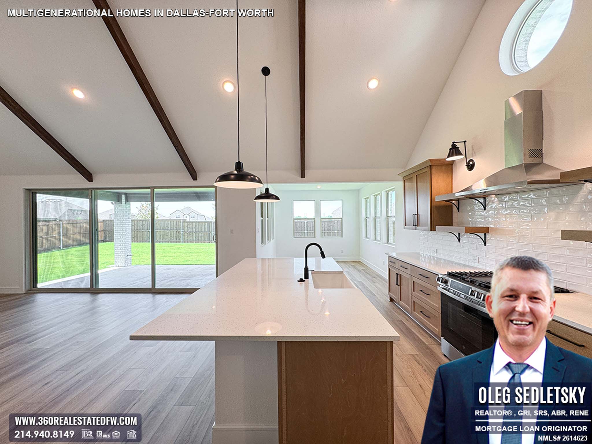 A one-of-a-kind next-gen new construction home available for sale in the Dallas area! Built for modern multigenerational living, it blends style with functionality. Inventory is Limited—Act Now!