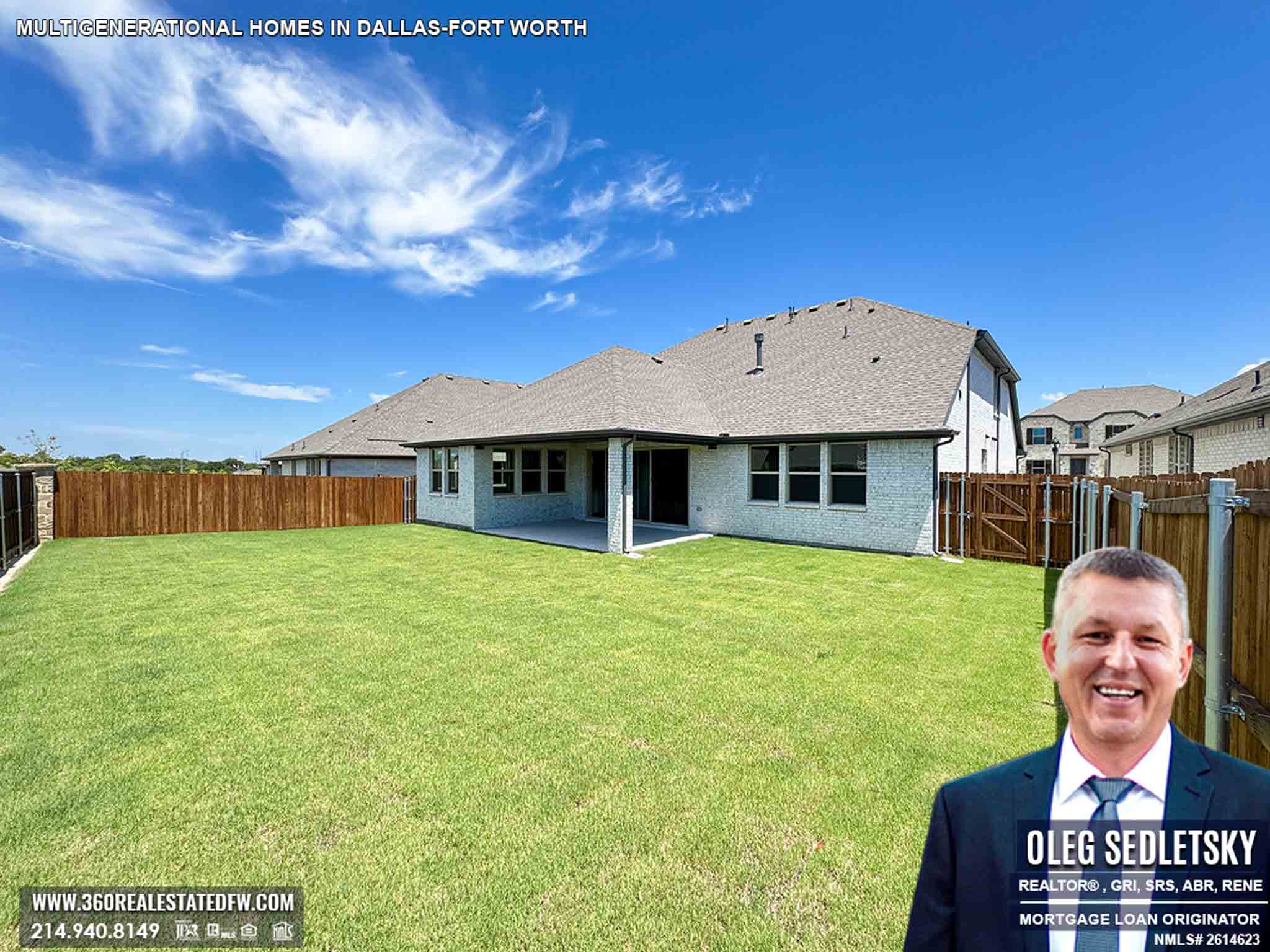 A one-of-a-kind next-gen new construction home available for sale in the Dallas area! Built for modern multigenerational living, it blends style with functionality. Inventory is Limited—Act Now!