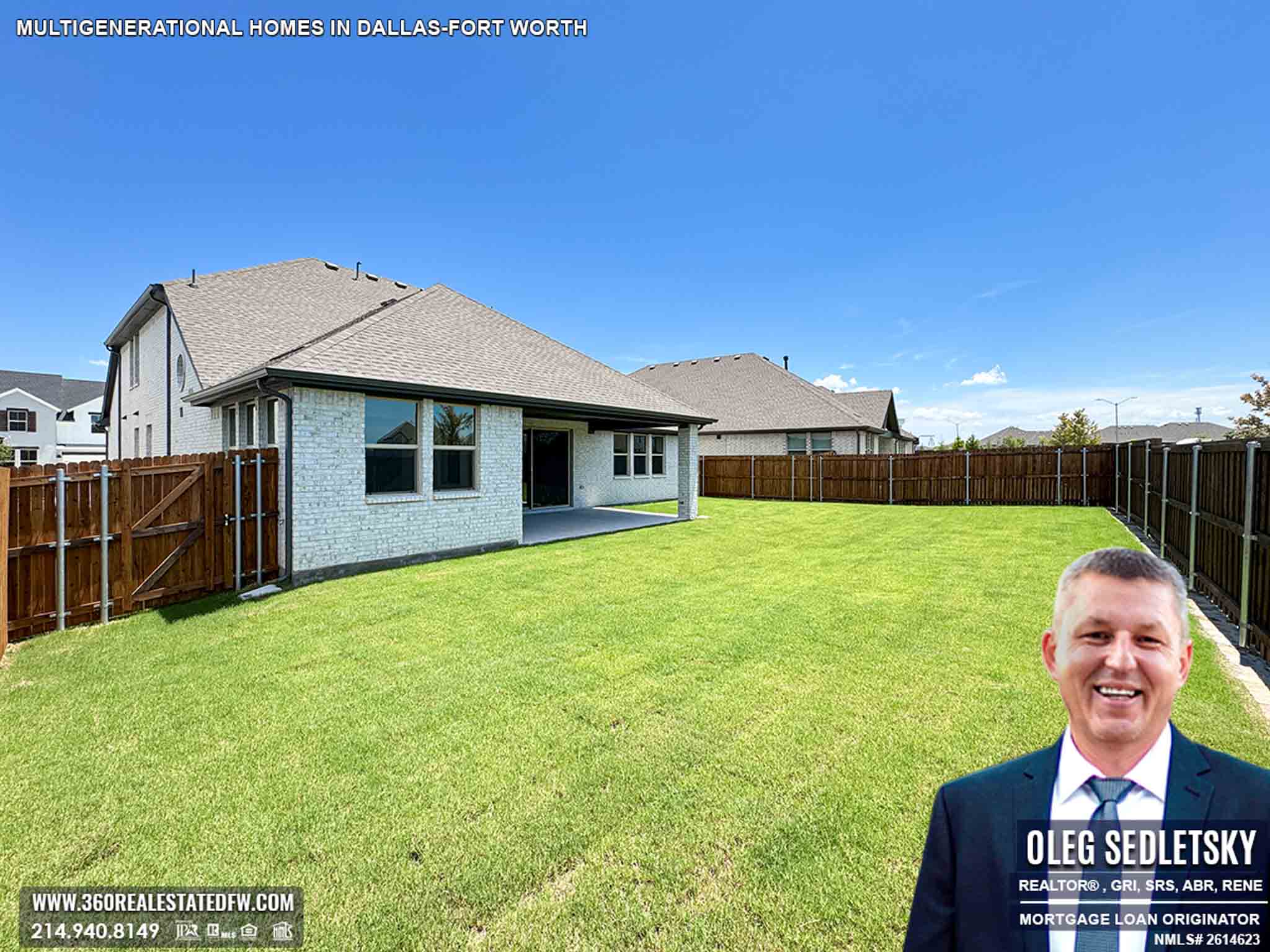 A one-of-a-kind next-gen new construction home available for sale in the Dallas area! Built for modern multigenerational living, it blends style with functionality. Inventory is Limited—Act Now!