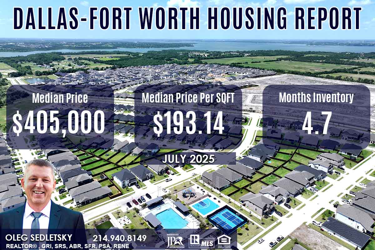 Dallas-Fort Worth Housing Market – Collin County Housing Market: Prices, Trends | July 2025