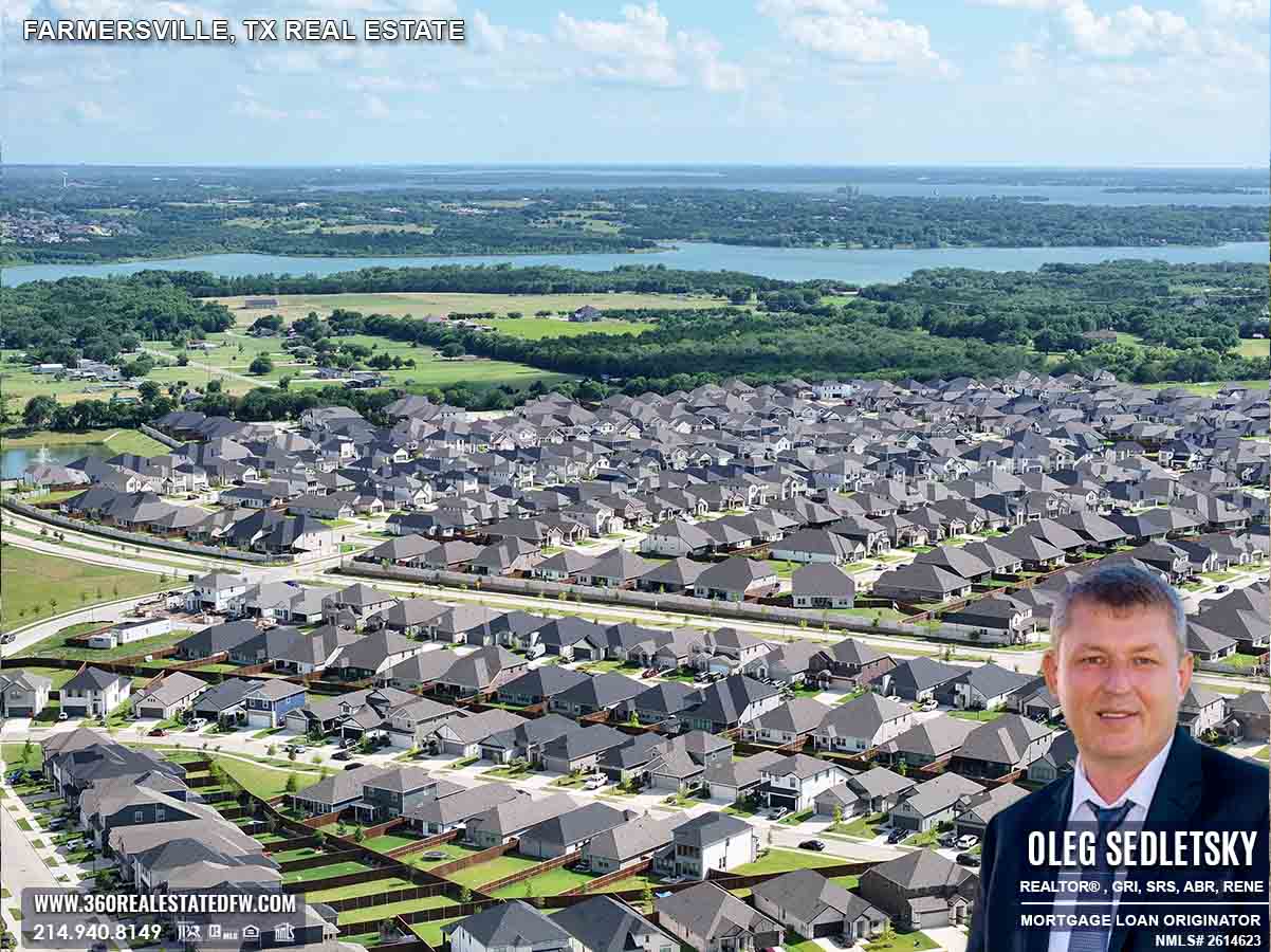 Farmersville, Texas Real Estate - New construction homes for sale, homes for sale, properties on 1-acre lots, acreage for sale, 1-acre lots for sale.