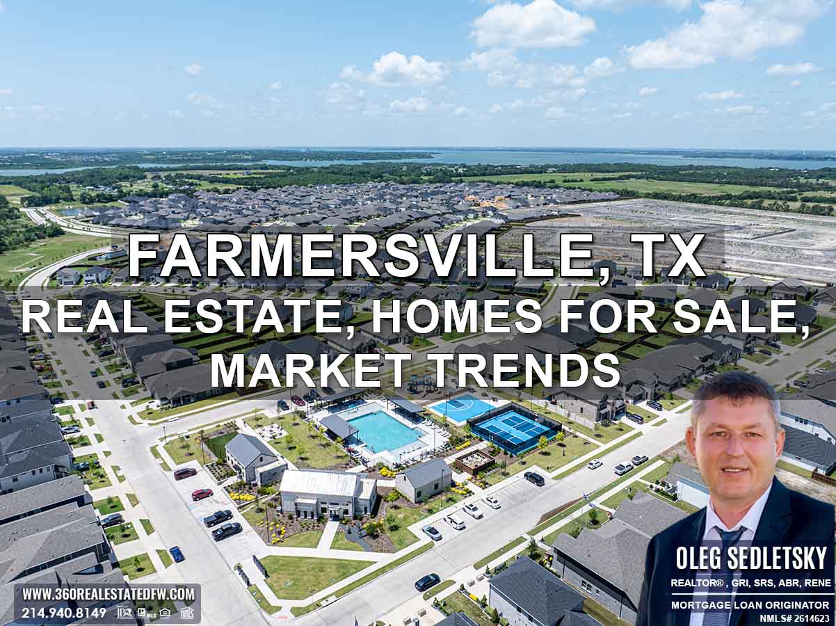 Farmersville, Texas Real Estate - New construction homes for sale, homes for sale, properties on 1-acre lots, acreage for sale, 1-acre lots for sale.