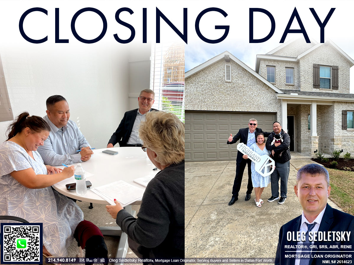 Oleg Sedletsky, a distinguished Realtor in Dallas-Fort Worth, holds numerous real estate designations and certifications (including ABR), showcasing his commitment to excellence and expertise in the field.