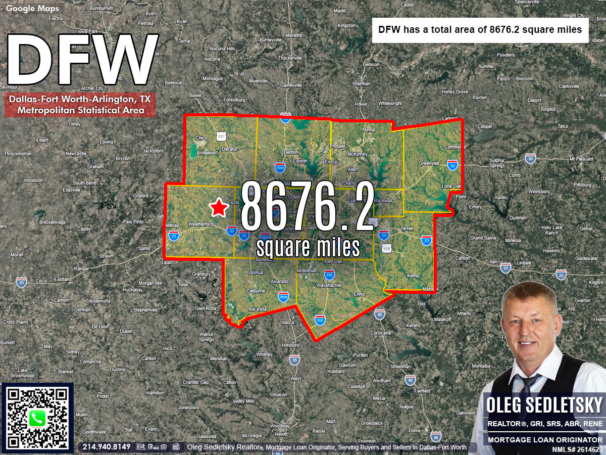 New DFW boundaries explained.. DFW metropolitan division changes after July 2023