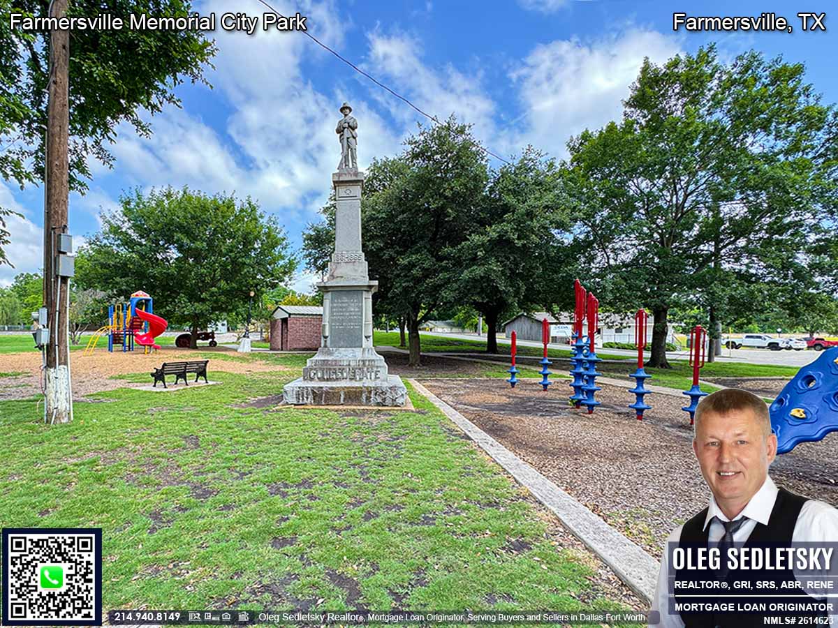 Farmersville City Park In Farmersville, Texas. 153 S Main St, Farmersville, TX 75442