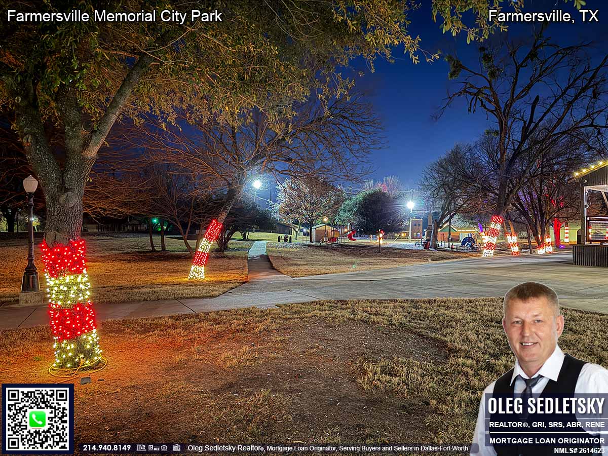 Farmersville City Park In Farmersville, Texas. 153 S Main St, Farmersville, TX 75442