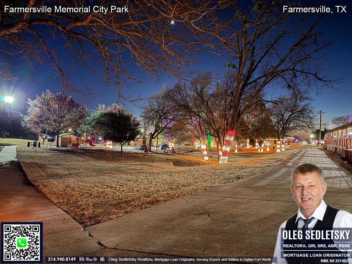 Farmersville City Park In Farmersville, Texas. 153 S Main St, Farmersville, TX 75442