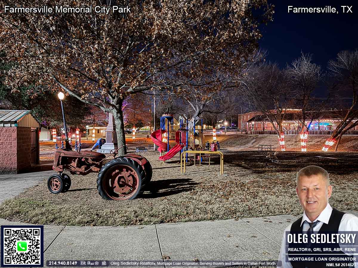 Farmersville City Park In Farmersville, Texas. 153 S Main St, Farmersville, TX 75442