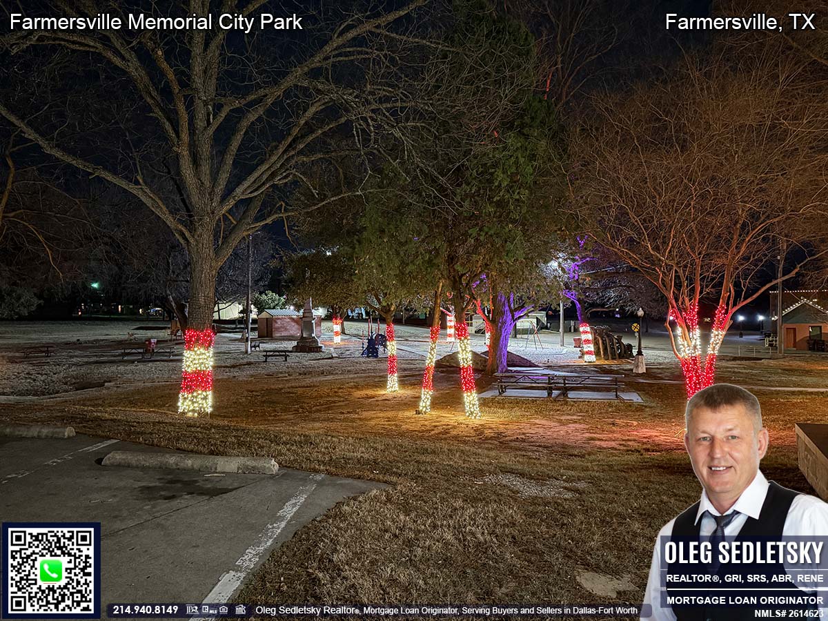 Farmersville City Park In Farmersville, Texas. 153 S Main St, Farmersville, TX 75442