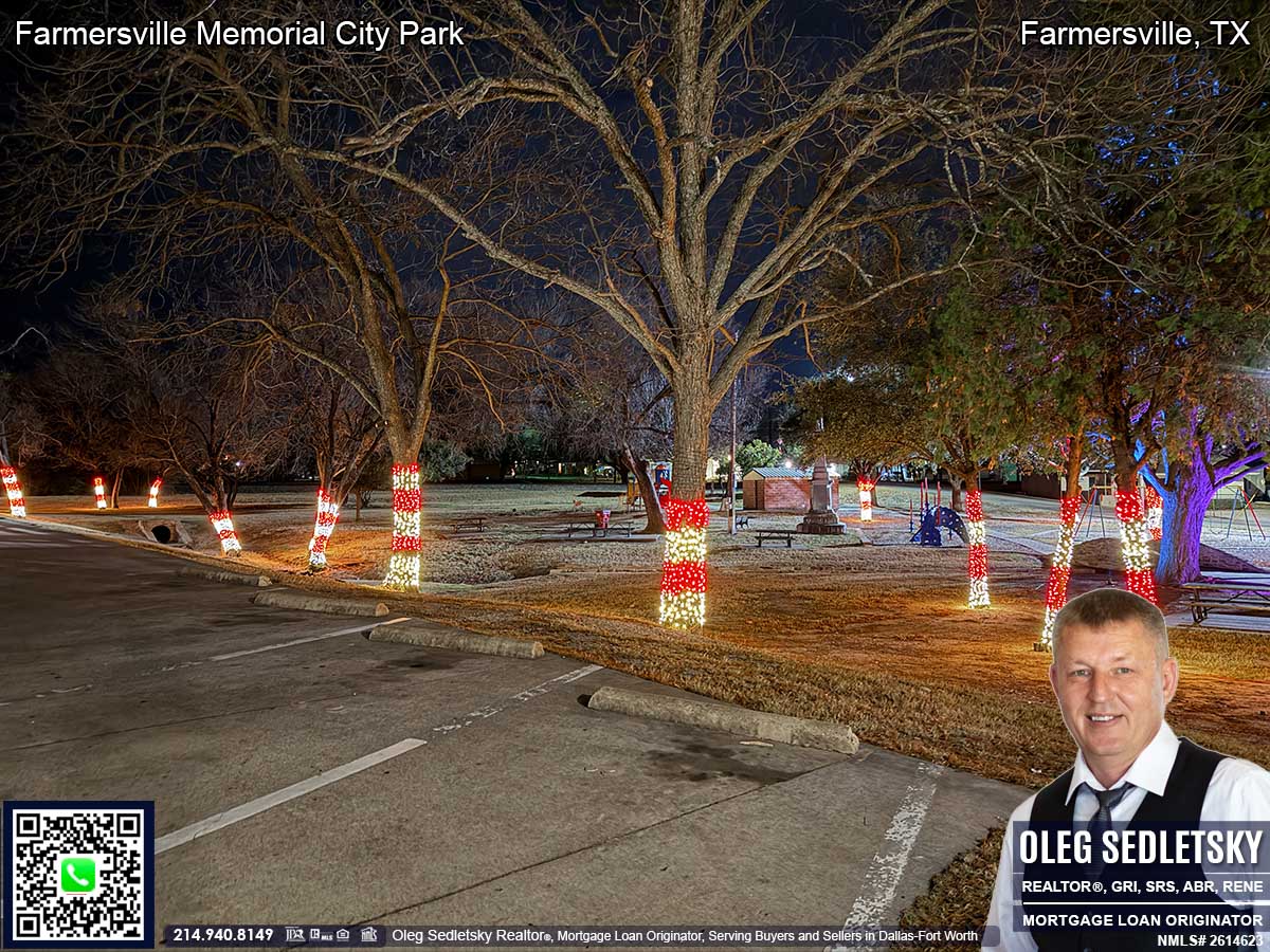 Farmersville City Park In Farmersville, Texas. 153 S Main St, Farmersville, TX 75442