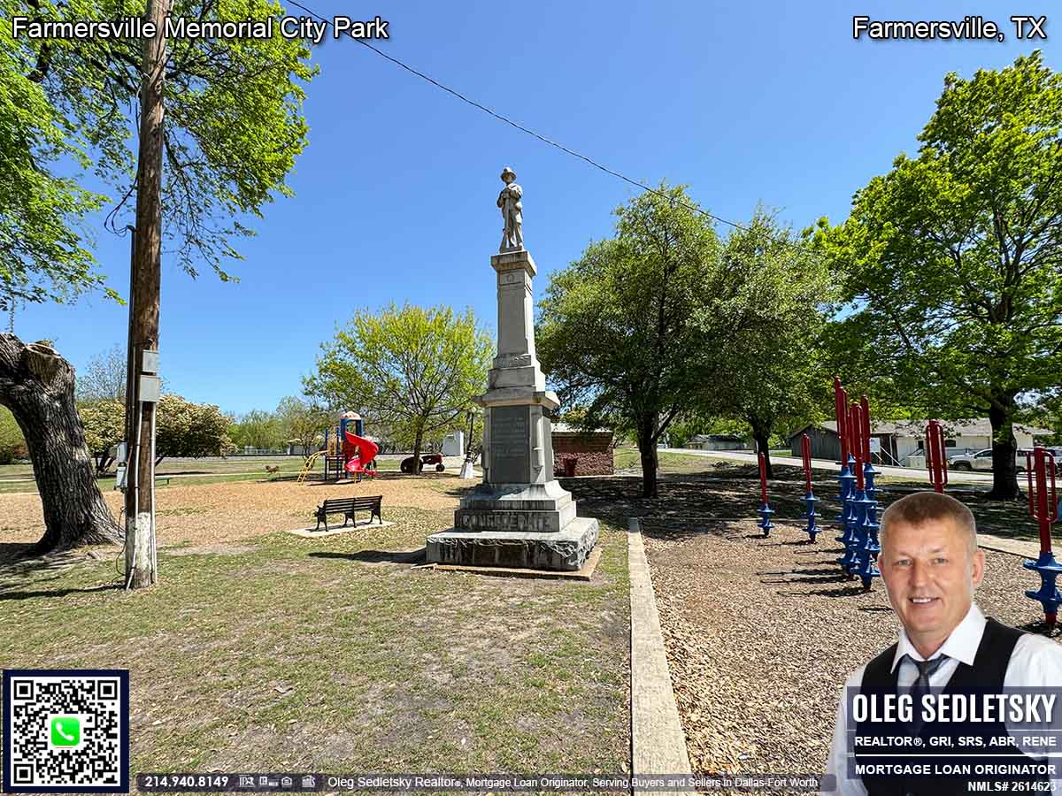 Farmersville City Park In Farmersville, Texas. 153 S Main St, Farmersville, TX 75442
