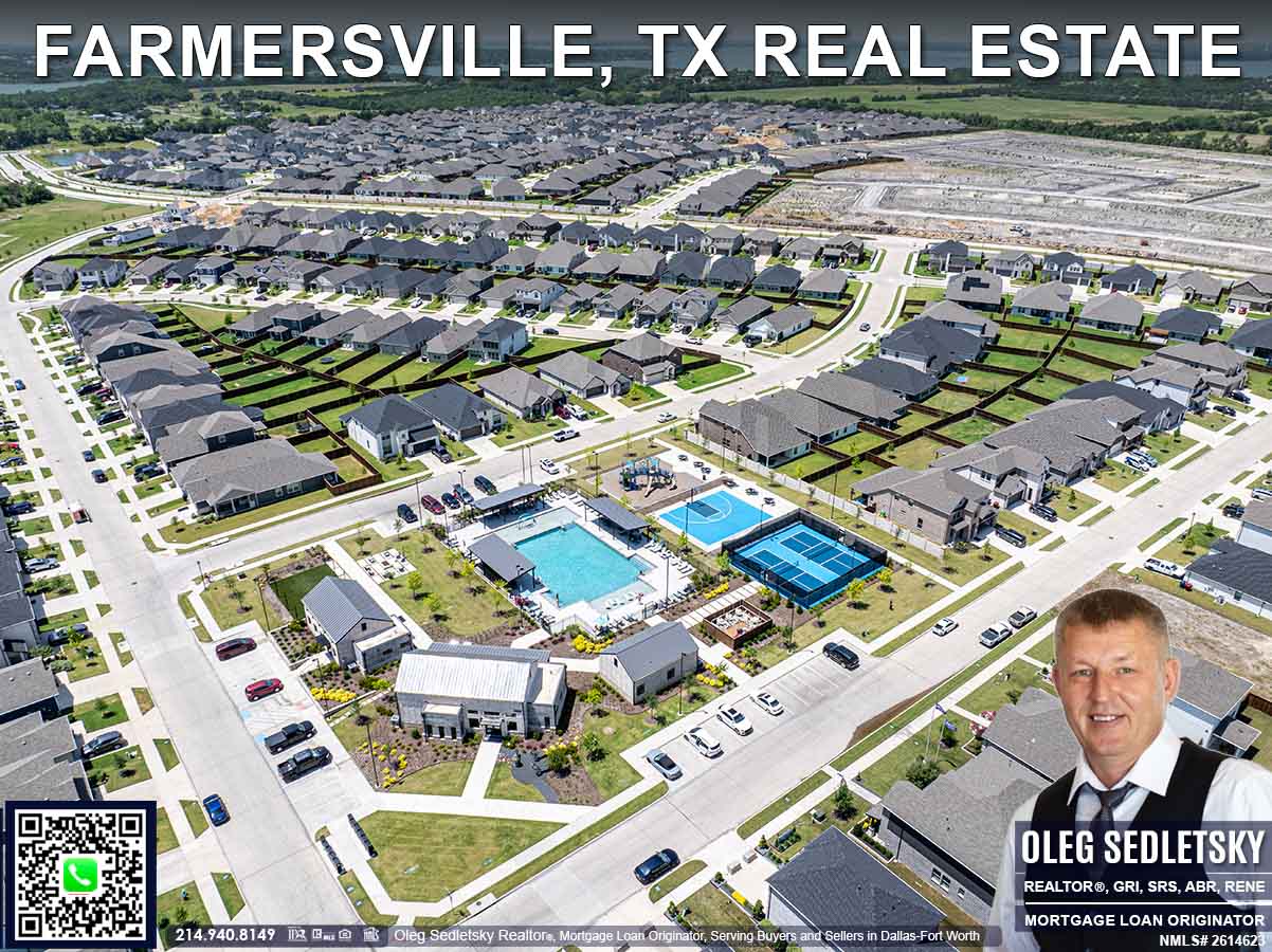 Farmersville, Texas Real Estate - New construction homes for sale, homes for sale, properties on 1-acre lots, acreage for sale, 1-acre lots for sale.