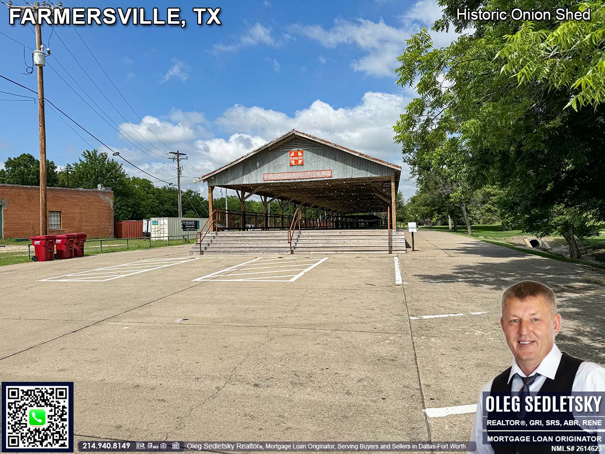 Discover the Historic Onion Shed in Farmersville Texas: A Hub for Markets & Community Events!