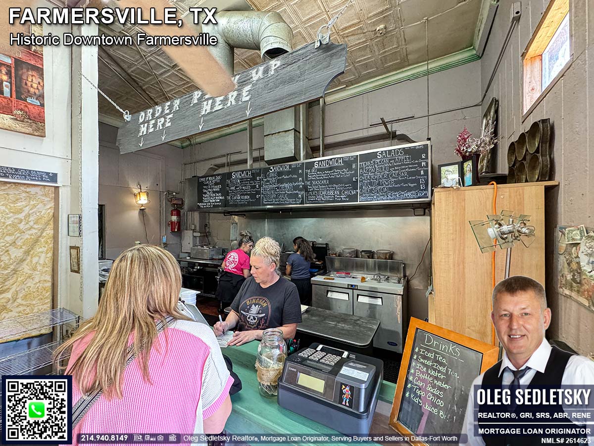 Historic Downtown in Farmersville, Texas, is officially recognized as the Farmersville Commercial Historic District