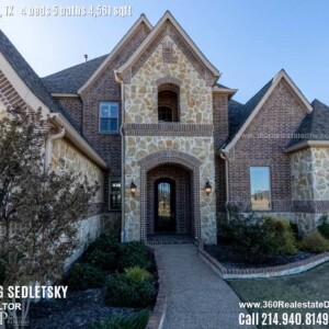 House For Sale in Lucas TX, Contact Oleg Sedletsky REALTOR - 214.940.8149 - www.360RealEstateDFW.com - JP & Associates Realtors Current price $745,000 Please Note! Information provided is deemed reliable, but is not guaranteed and should be independently verified.