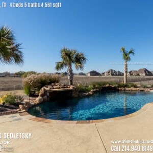 House For Sale in Lucas TX, Contact Oleg Sedletsky REALTOR - 214.940.8149 - www.360RealEstateDFW.com - JP & Associates Realtors Current price $745,000 Please Note! Information provided is deemed reliable, but is not guaranteed and should be independently verified.