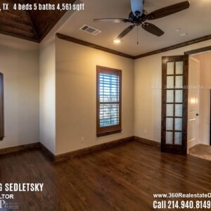 House For Sale in Lucas TX, Contact Oleg Sedletsky REALTOR - 214.940.8149 - www.360RealEstateDFW.com - JP & Associates Realtors Current price $745,000 Please Note! Information provided is deemed reliable, but is not guaranteed and should be independently verified.